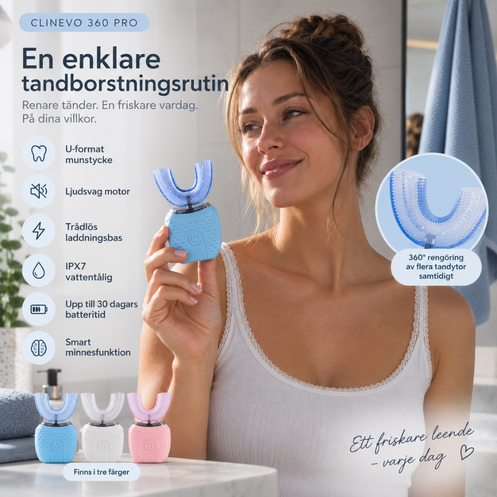 Clinevo 360 Pro™ | U-formad eltandborste