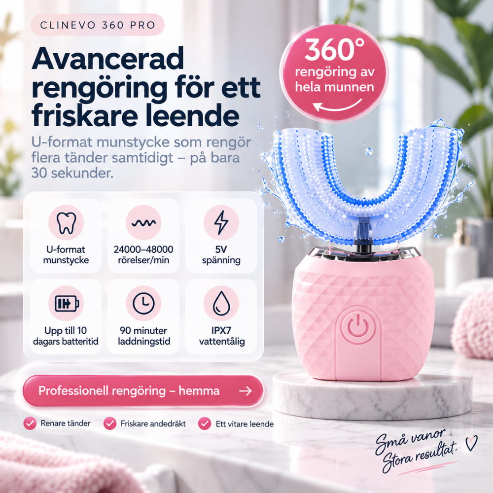 Clinevo 360 Pro™ | U-formad eltandborste